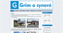 Desktop Screenshot of grim-elektro.cz