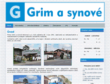 Tablet Screenshot of grim-elektro.cz